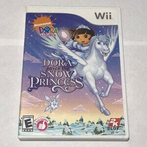 Nintendo Wii Dora Saves the Snow Princess